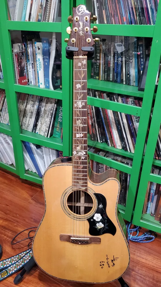 All Solid Woods Samick Greg Bennet Acoustic Electric Guitar ASDR