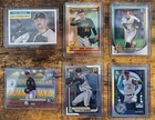 🔥 6 Card Paul Skenes Lot 2024 Topps Chrome Bowman RC Prospect Refractor Pirates