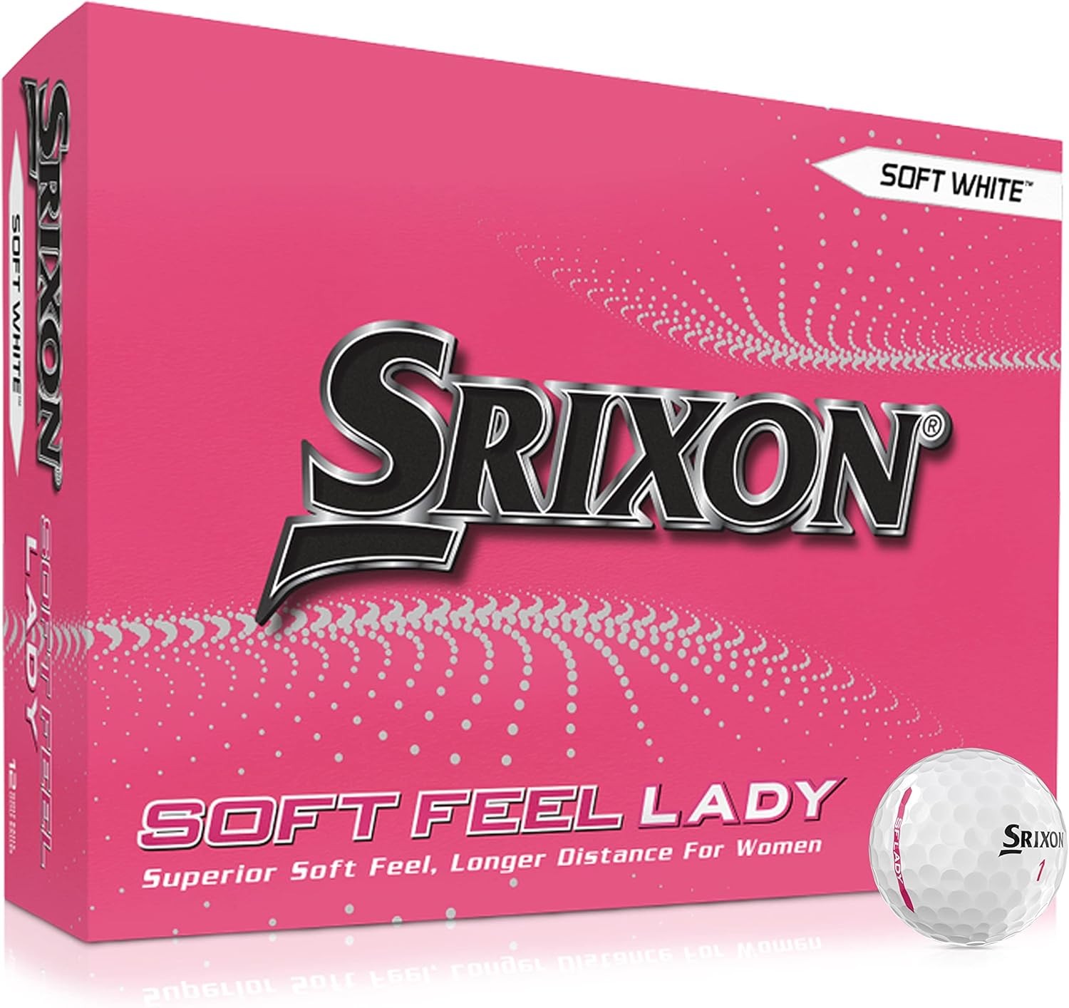 Srixon Soft Feel Golfball LadiesDamen I WEI 12 Blle 1 Dz 5390₽