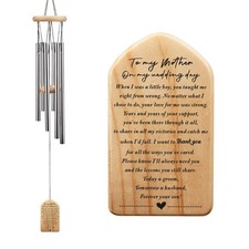 Mother of The Groom Gifts from Son, Mom Wedding Wind Chime Gifts from Groom, ...