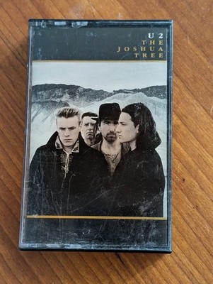 U2 The Joshua Tree TESTED Vintage Cassette Tape Island Records 1987 Pre-owned