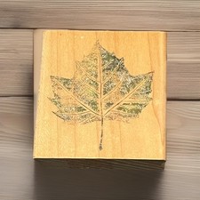 Rubber Stampede Small Maple Stamps 2002  A2495E - New