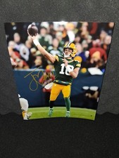 GREEN BAY PACKERS JORDAN LOVE SIGNED/AUTOGRAPHED 8 X 10 PHOTO W/COA