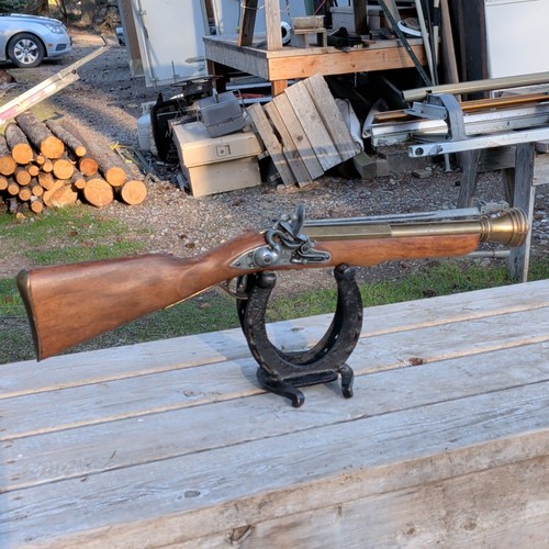 Denix - Non-Firing – Pirate Blunderbuss Replica – 18th Century +Horseshoe Holder