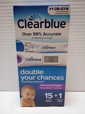 Clearblue Advanced Digital Ovulation Test Kit  Pregnancy Test- Exp 05/2027