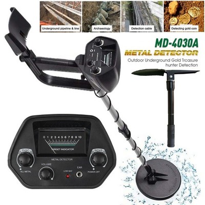Deep Ground Metal Detector For Adults Underwater Beach Yard Waterproof Seeker US