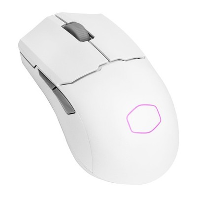 Cooler Master MM712 Wireless Gaming Mouse White with Adjustable 19,000 DPI, 2...