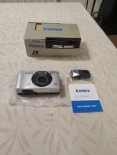 Konica S Mini Silver Point  Shoot APS Film Camera NOS