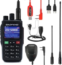BAOFENG UV-22 Ham Radio Long Range (Upgraded of UV-5R) Handheld Walkie Talkies