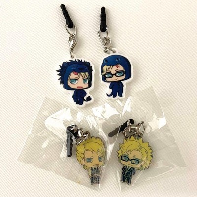 DRAMAtical Murder Virus Trip Earphone Jack Charm Set 4 pcs  Unopened,