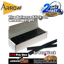 1-box 14oz Black Wheel Weight Stick-on 576pcs Adhesive Tape Tire Balancer 1-box 14oz Black Wheel Weight Stick-on 576pcs Adhesive Tape Tire Balancer