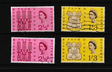 GB 1963 FFH Phosphor and Ord Fine Used WS44029