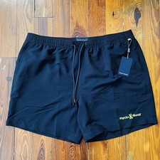 Psycho Bunny Wallis Seersucker Swim Trunks Men  s XXL Lined Short NEW 135