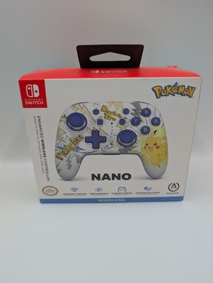 Nintendo Switch PowerA Nano Pokemon Pikachu Enhanced Wireless Controller