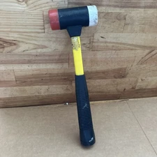 Professional Nupla 12 Oz. Double Head Hammer Non Slip Rubber Handle Hand Tool