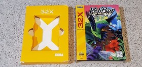 Kolibri Sega 32X - Sega Genesis 32 X  CIB Manual & Insert TESTED & AUTHENTIC !!!