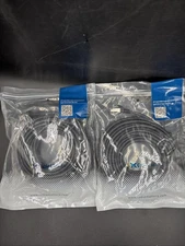 Cable Matters 2-Pack, 25FT Cat6a Snagless Ethernet Cable