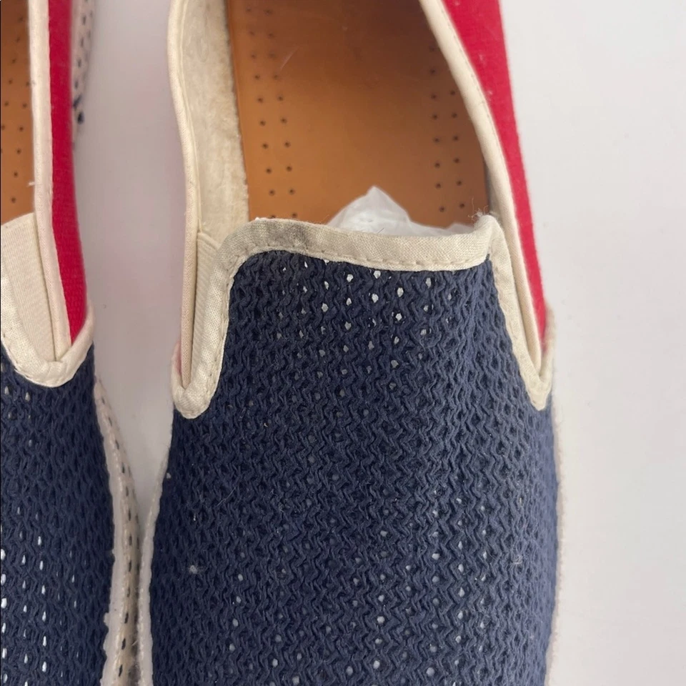 Zapatos sin cordones Rivieras Classic Match malla patriótico rojo blanco y azul talla 45 Foto 3 de 4