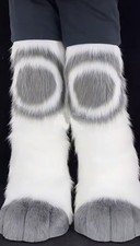 Fursuit Long Fur Husky Fox Mascot Head Party Halloween Fur Cosplay-Promotion