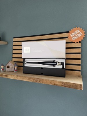 ghd Platinum Plus + Haarglätter & Professioneller Styler in Weiß - Brandneu