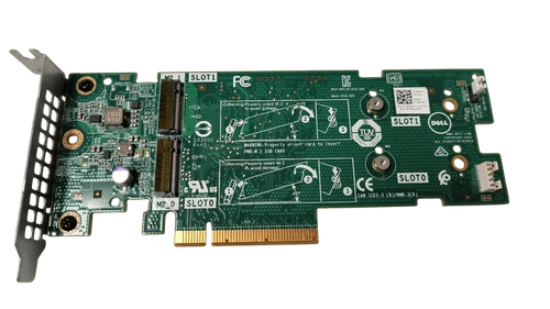 Dell BOSS-S1 Dual M.2 SSD PCIe Storage Adapter 72WKY 3JT49 Half Height No Screws