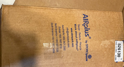 NEW STOROpack AIRplus 526130 Air Pillow Film, 16'' 9.88'' 16P 1950' Roll