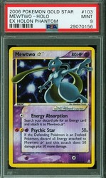 Mewtwo Gold Star 103/110 EX Holon Phantoms