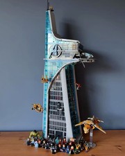 Nuovo Marvel Avengers Tower 76269 Moc 5201 pezzi più 31 personaggi, adesivi