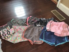 Lot 8 Girls Sports Shorts