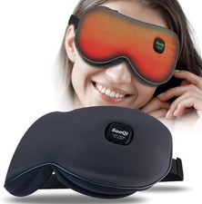 2026 Rechargeable Heated Eye Mask - Cordless, Weighted Compress for Dry Eyes, Ey