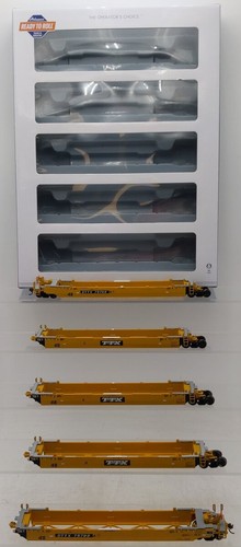 Athearn 15598 HO TTX1991/Negro/Blanco Maxi III Bien Coche Listo para Funcionar #75799 (5) | Condition: Used