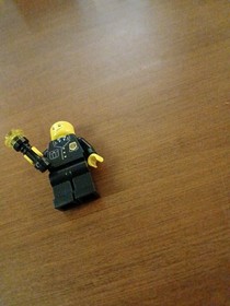 LEGO Minifigure cty0005 City Police Policeman from 7237 Police Station No Hat