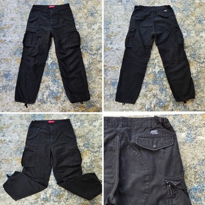 Supreme Cargo Pant Taper Leg Drawstring Ankle Bottoms Men's Sz 30