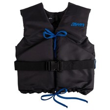 ⚓Regattaweste 50N Black Edition – für SUP, Kajak, Segeln, Kanu, Kite - 70-90kg