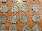 Lot of 40 circulated 1942 - P Jefferson War Nickels Condition Varies -FREE SHIP — photo 5