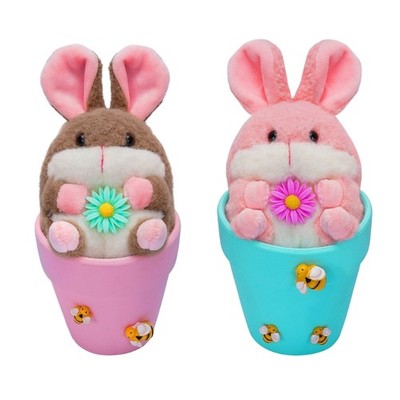 Home Garden Decoration, Easter Simulation Rabbit Ornament with Handmade