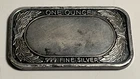 Silver Bar One Troy Ounce 1 oz  .999 Fine Silver