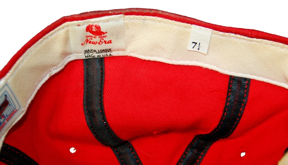 Red Schoendienst Autographed 1991 Game Used St. Louis Cardinals Cap Hat JSA - Image 4 of 4