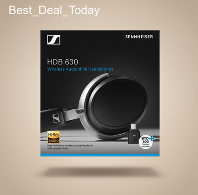 Sennheiser HDB-630 Wireless Over-Ear Headphones HDB630 Adaptive
