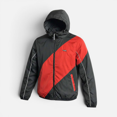 Khujo women's between-seasons jacket light jacket model: Akamu black/red S