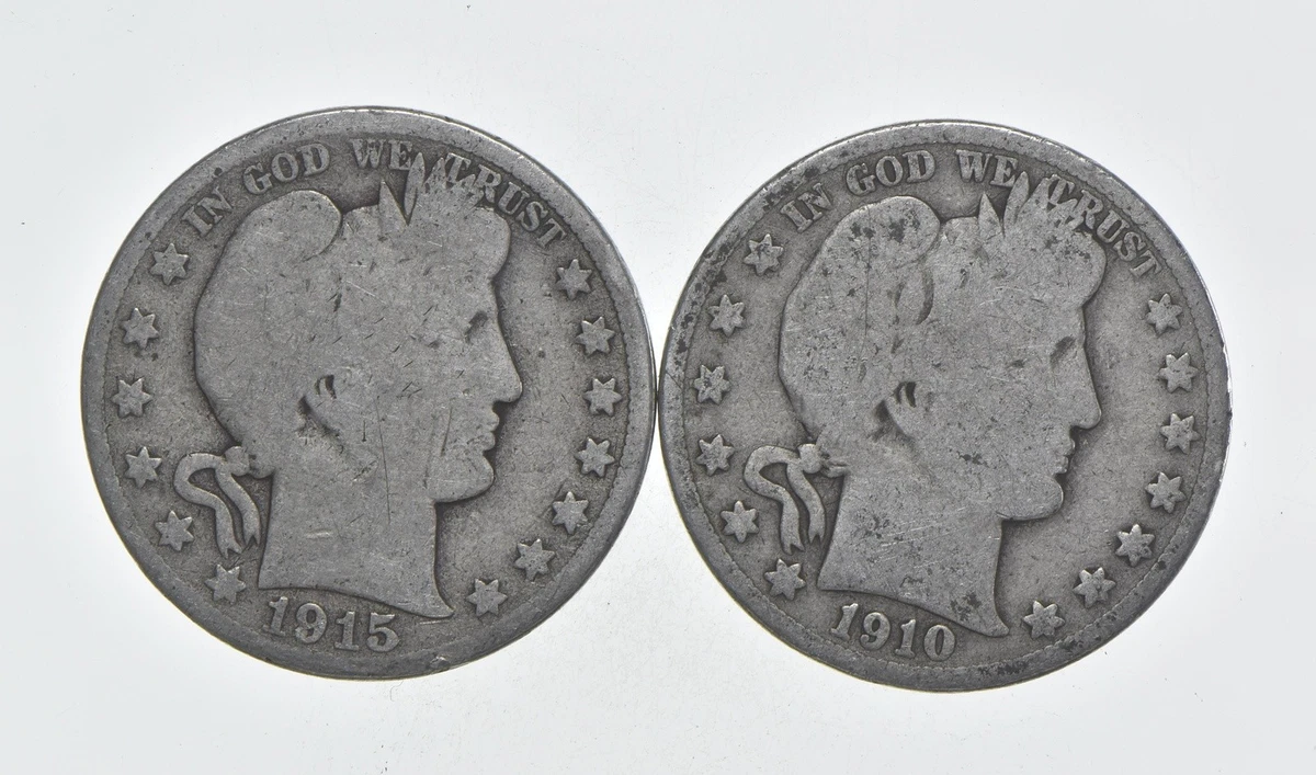 1915 Barber Half Dollars (1892-1915) for sale | eBay