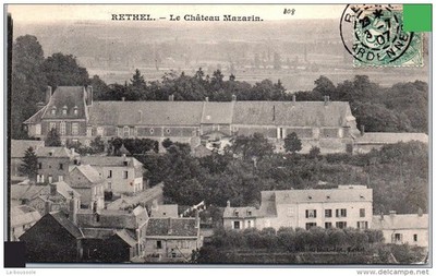 08 RETHEL - Le chateau Mazarin