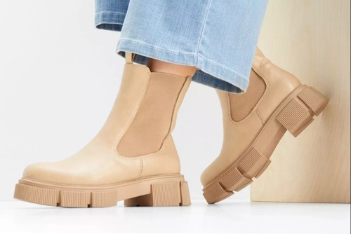 Damen Chelsea Boot von BPC in Größe 42 und in Beige - Bild 5 von 5
