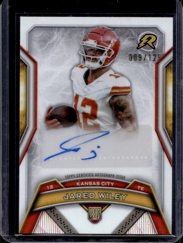 Jared Wiley Topps Resurgence Resurgence Rookie Signatures #RRSJW White Surge