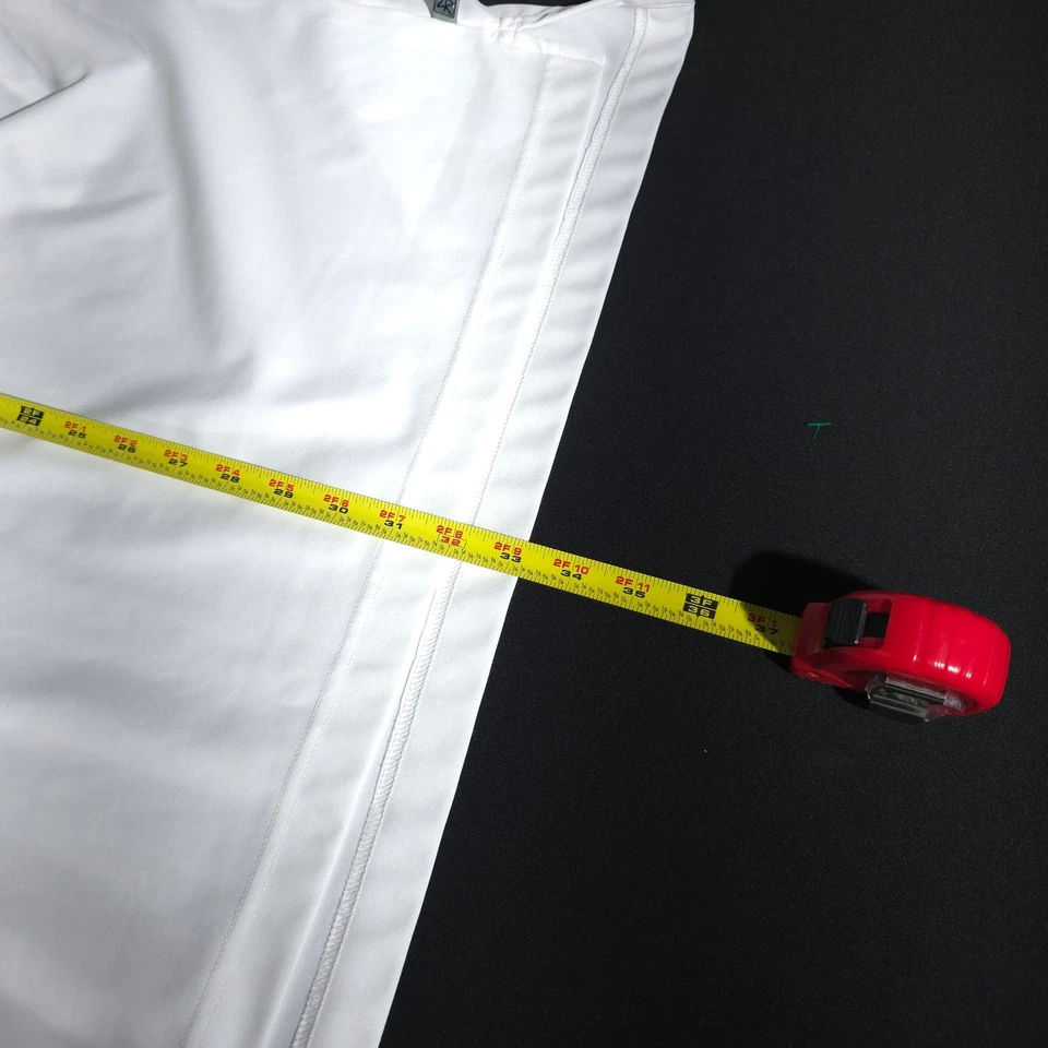 Polo de golf Scott & Todd Zero Restriction para hombre actuaciones blanco logotipo grande Foto 4 de 4