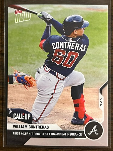 2020 Topps Now 15 William Contreras