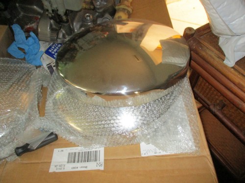 large moon hub caps, brand new steel hubcaps set of 4,never used - 第 3/6 張圖片