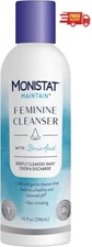Monistat Boric Acid Feminine Cleanser, Fragrance Free Feminine Wash, 10 Fl Oz.