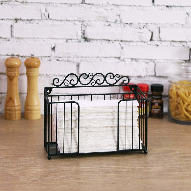 Holder With Scrollwork Design