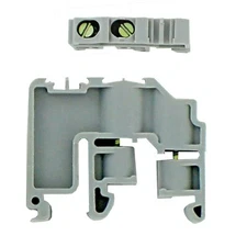 15 Pack Entrelec B2 Terminal Block End Barrier Lot Barrier Ends